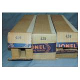 Nice EMPTY Lionel Boxes, 424, 425, 426