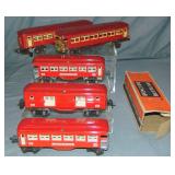 5 Lionel Passenger Cars