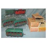 5 Boxed Early Lionel Cars