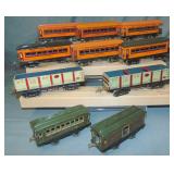 10 Ives Freight Cars