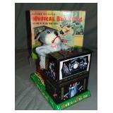 Boxed Battery Operated Musical Bulldog.