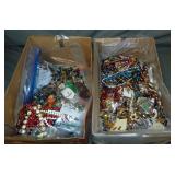 Estate Jewelry Lot in Two Cartons.