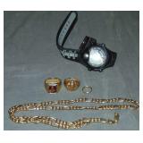 Gold Jewelry Lot. Gold Jewelry Lot.