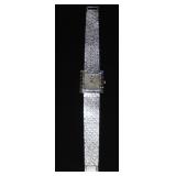 18 Kt White Gold Watch. 18 Kt White Gold Watch.