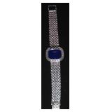 18 Kt White Gold Watch with Single Cut Diamonds. 18 Kt White Gold Watch with Single Cut Diamonds.