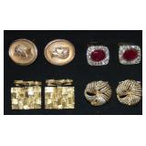 Gold Cufflink Lot. Gold Cufflink Lot.