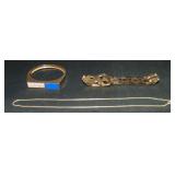 Gold Jewelry Lot. Gold Jewelry Lot.