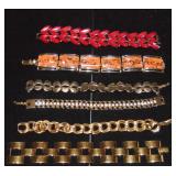 (6) Vintage Costume Bracelets. Napier, Monet ..... (6) Vintage Costume Bracelets. Napier, Monet .....
