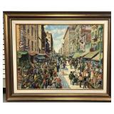 Nahum Gilboa (1917 - 1976) Oil on Canvas. Nahum Gilboa (1917 - 1976) Oil on Canvas.