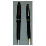 Lot of Two Mont Blanc Ball Point Pens Lot of Two Mont Blanc Ball Point Pens