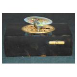 Early Shell Bird Automaton Music Box. Early Shell Bird Automaton Music Box.