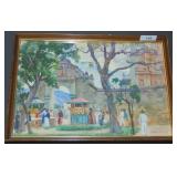 Joseph Olson (1894 - 1979) Watercolor. Joseph Olson (1894 - 1979) Watercolor.
