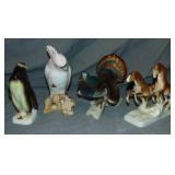 Royal Dux Figurines. Lot of 4. Royal Dux Figurines. Lot of 4.