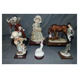 Armani Figurines. Lot of 6 Armani Figurines. Lot of 6