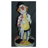 Capodimonte. Porcelain Clown Figurine. Capodimonte. Porcelain Clown Figurine.