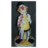 Capodimonte. Porcelain Clown Figurine.