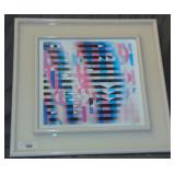 Yaacov Agam, Signed Limited Edition Lithograph Yaacov Agam, Signed Limited Edition Lithograph