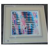 Yaacov Agam, Signed Limited Edition Lithograph