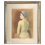 Moise Kisling, Signed Limited Ed Lithograph Moise Kisling, Signed Limited Ed Lithograph