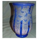 Signed French Cameo Vase Signed French Cameo Vase