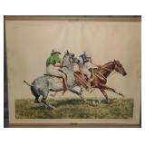 Louis Claude "Polo" Etching, Paris Society Louis Claude "Polo" Etching, Paris Society