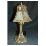 Slag Glass Lamp Slag Glass Lamp