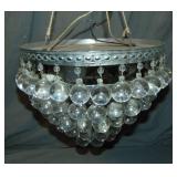 Pair of Mid Century Chandeliers Pair of Mid Century Chandeliers