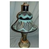 Art Deco Emeralite Table Lamp