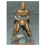 Weidlich Bros. Bronze Coated Basketball Trophy Weidlich Bros. Bronze Coated Basketball Trophy