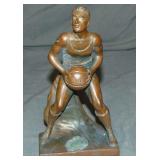 Weidlich Bros. Bronze Coated Basketball Trophy