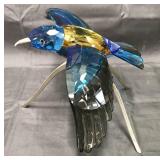 Swarovski Blue Roller Paradise Bird Turquoise. Swarovski Blue Roller Paradise Bird Turquoise.