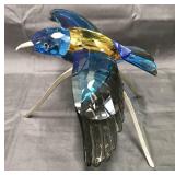 Swarovski Blue Roller Paradise Bird Turquoise.