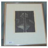 Jan Lebenstein, Signed Lithograph