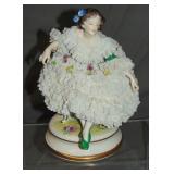 Volkstedt Porcelain Crinoline Figurine Volkstedt Porcelain Crinoline Figurine