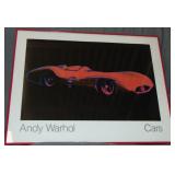 "Cars" Poster by Andy Warhol, Mercedes Benz Formel "Cars" Poster by Andy Warhol, Mercedes Benz Formel