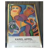 Karel Appel "Smiling Together" Poster 1976 Karel Appel "Smiling Together" Poster 1976