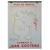 1964 Jean Corteau Exhibition Poster 1964 Jean Corteau Exhibition Poster