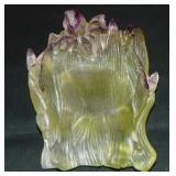 Daum Art Glass Ash Tray.