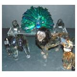 Swarovski Figurines. Lot of 6 Swarovski Figurines. Lot of 6