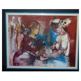 Ruth Schloss (1922 - 2013) Oil on Canvas. Ruth Schloss (1922 - 2013) Oil on Canvas.