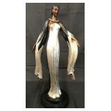 Erte "Fire Leaves" Limited Ed Bronze Sculpture Erte "Fire Leaves" Limited Ed Bronze Sculpture