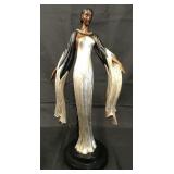 Erte "Fire Leaves" Limited Ed Bronze Sculpture