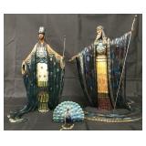 Erte "Zeus and Hera" Limited Ed Bronze Sculptures