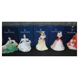 Royal Doulton Figurines. Lot of 5.