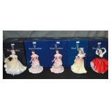 Royal Doulton Figurines. Lot of 5.