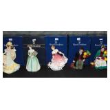 Royal Doulton Figurines. Lot of 5.