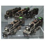 5 Lionel 259E Steam Locos