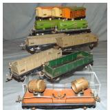 10 Early Lionel 800 Series Freight Cars