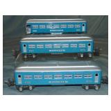 3 Lionel 2630 Passenger Cars