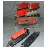 5 Lionel 2800 Style Freight Cars 5 Lionel 2800 Style Freight Cars